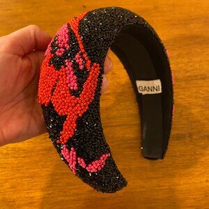 Ganni beaded headband